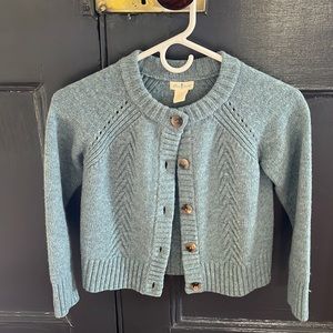 Girl’s wool cardigan